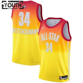 Dres All-Star 2023 Team 2 Giannis Antetokounmpo 34 Nike Naranča Swingman - Dječji